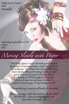 Belly Dance Tribal Fusion Workshop September 2008